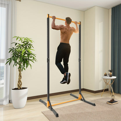 Pull-up Bar – Optrekstang – Pull Up Station – Chin-up Bar – Deurrek – Verstelbaar 160-215 cm – Staalbuis 1,2 mm – Draagvermogen 400 kg