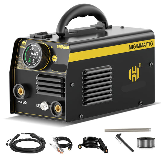 Mini Lasapparaat – Compact Lasmachine – Draagbaar Lasapparaat – Alles-in-één Lasser – MIG MMA Lift TIG – 220V Aansluiting – Spatarm Lassen