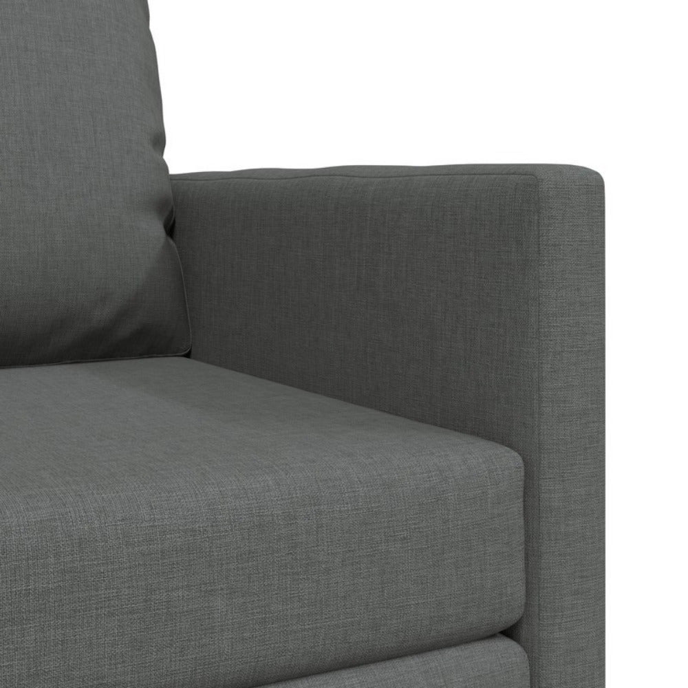 Slaapbank – Bedbank – Slaapbankje – Zitbank – 2-in-1 Meubel – Antraciet – Ruimtebesparend – Comfortabele Zachte Kussens