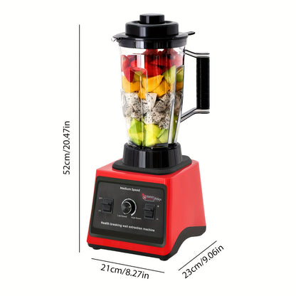 3-in-1 Mixer – Keukenmixer – Blendermachine – Smoothiemaker – Milkshakemixer – 700W Krachtige Motor – 15 Snelheidsstanden – 3 Mengkommen (3L, 1,5L, 0,5L)