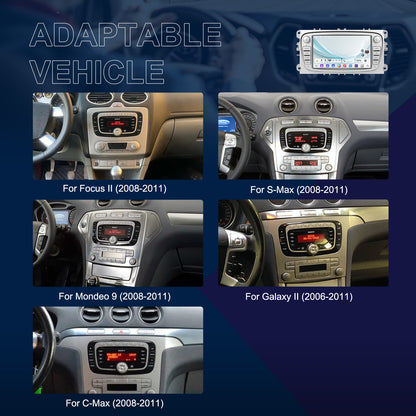 Android 15 Autoradio – Multimedia Systeem – Navigatie Systeem – Touchscreen Radio – DAB+ Radio – 7 Inch HD Scherm – Bluetooth & WiFi Connectiviteit – 2GB RAM 64GB Opslag