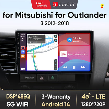 Android Auto Draadloze CarPlay Stereo – 2Din Multimedia Speler – GPS Navigatie Navigatiesysteem – Touchscreen Autostereo – 2+32GB 4G Verbinding – Eenvoudige Installatie – Hoogwaardige Beeldkwaliteit