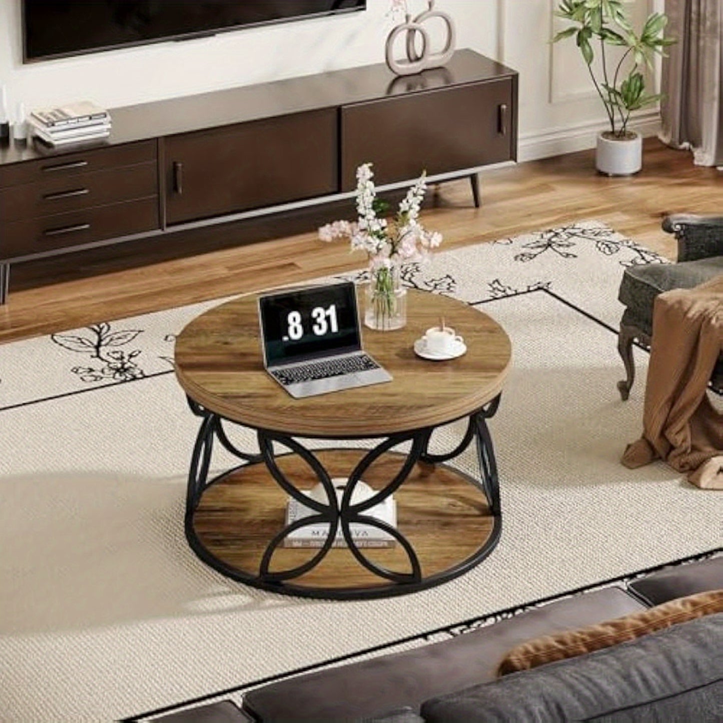 Schoenenkastje – Schoenenrek – Schoenenopberger – Schoenenkast – Schoenendisplay – 5 Lades – Hout en MDF – Compact Ruimtebesparend – Dichte Deuren