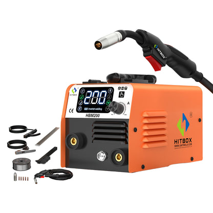 Lasapparaat – Mig Lasmachine – Tig Lasapparaat – Elektrode Lasmachine – Inverter Lasapparaat – 3-in-1 Gasloos – Synergische LCD Bediening