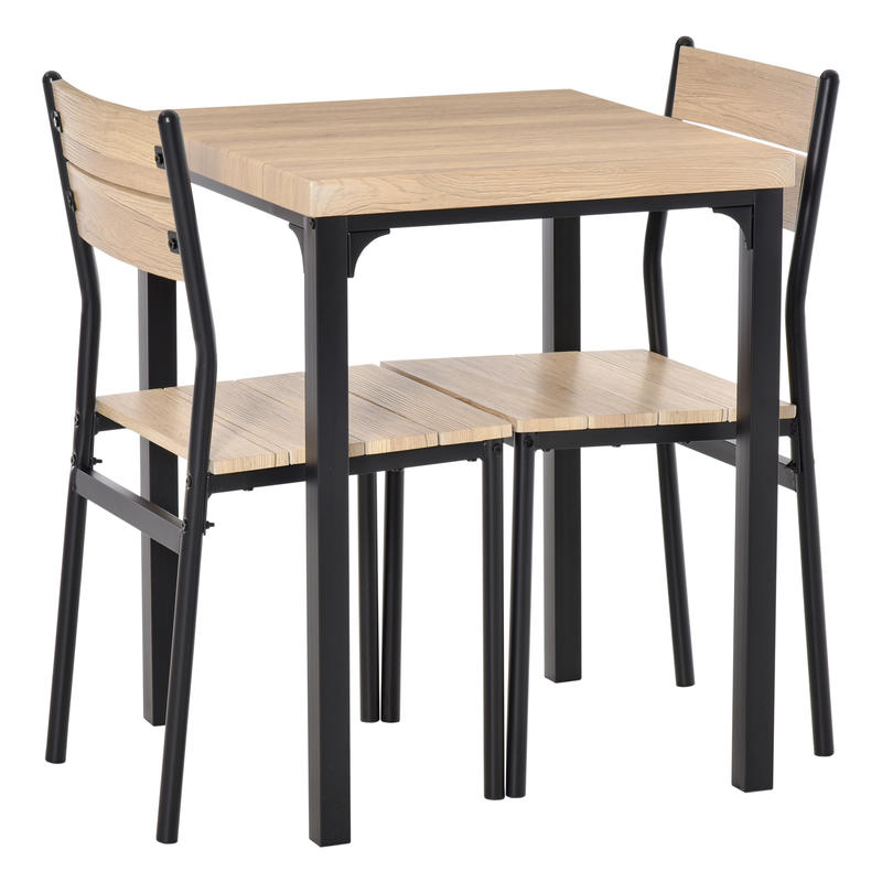 Bistro Set – Balkonset – Tuinmeubel Set – Tafel Met Stoelen – Bistro Meubel Set – Compact Formaat – Weerbestendig Metaal