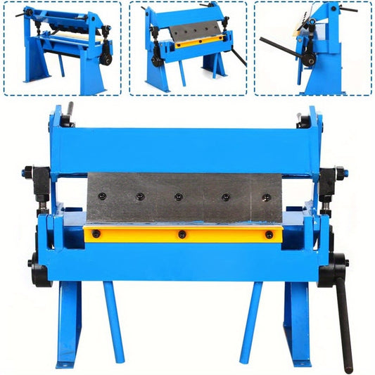 Plaatbuigmachine – Metaalbuiger – Buigmachine – Handbuiger – Rolbuigmachine – Draaibare Basis – 305 mm Werkbreedte – Handmatig Zonder Elektriciteit