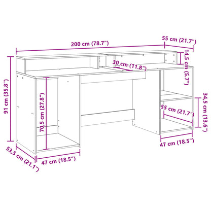 Vidaxl Desk Desks Laptop Table