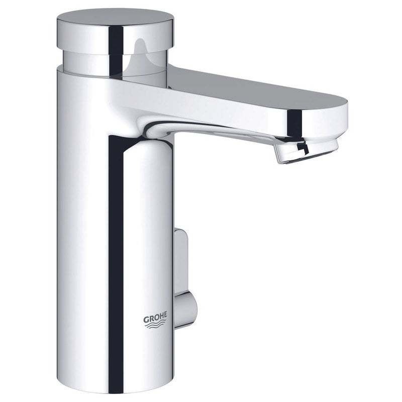 Wastafelkraan – Badkamerkraan – Mengkraan – Wastafelmengkraan – Zelfsluitende Kraan – Waterbesparend 5,7 l/min – Instelbare Openlooptijd 7-30 seconden