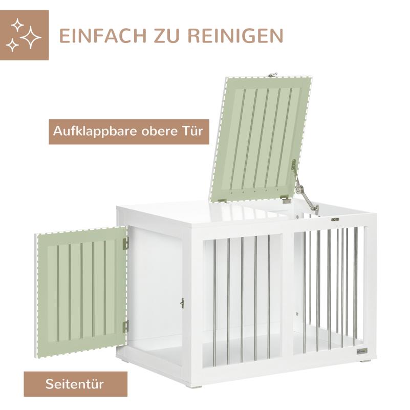 Hondenmand – Draagmand – Reismand – Hondenbench – Hondenkoffer – Middenmaat – Ventilatie Aan Alle Zijden – Stevig Stalen Frame