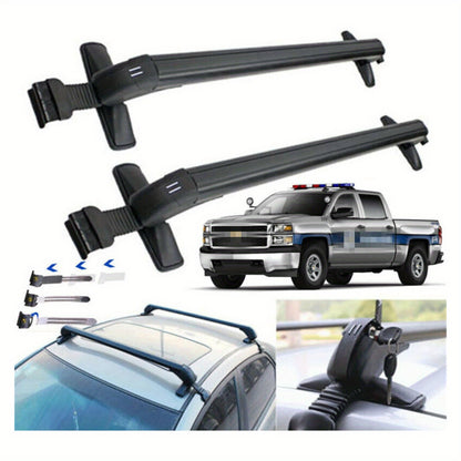 Dakdrager – Dakrailsdrager – Bagagedrager – Auto Roof Rack – Aluminium Balken – 100 cm – Inclusief Sloten Met Sleutels