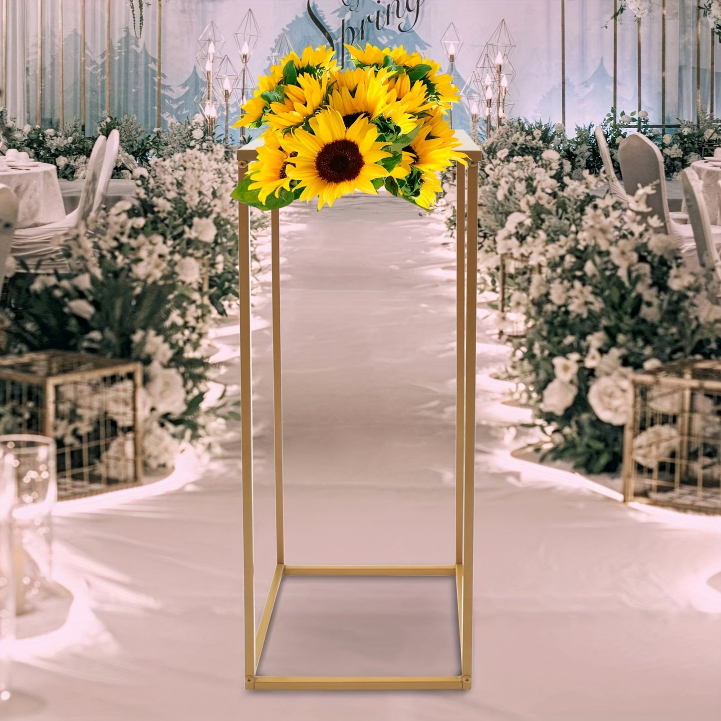 Metal Wedding Flower Stand, Wedding Flower Stand, 10pcs Flower Racks