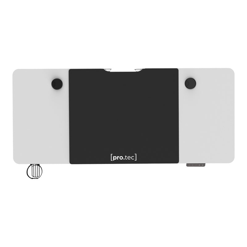 Verstelbaar Bureau – Zit-Sta Bureau – Hoogte Verstelbaar Bureau – Bureau Met Wieltjes – Elektrisch Verstelbaar – 120x60 cm Tafelblad – Met Geheugenfunctie