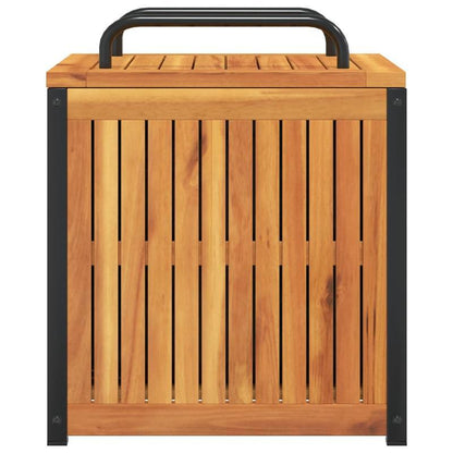 Buitenopslagdoos – Tuinbox – Opbergkist – Gereedschapskist – Kussenbox – Robuust Stalen Materiaal – Verstelbare Hoogte 45x45x45/53 cm