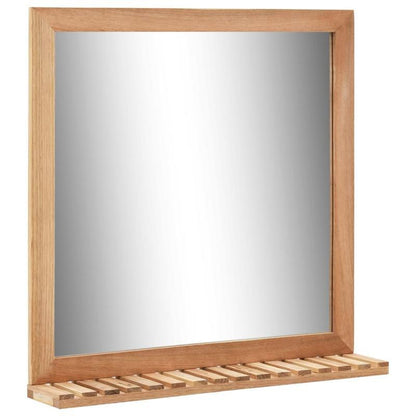 Kaptafel – Schoonheidstafel – Make-uptafel – Toilettafel – Dressingkast – Massief Notenhout – Ruime Spiegel – Compact Formaat