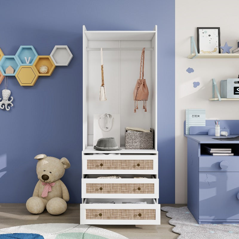 Eetkamerstoelen Set – Stoelen – Designstoelen – Zijstoelen – Kuipstoelen – 2 stuks Wit & Rood – Kunstleer Bekleding – Ergonomisch Comfort – Metal Frame