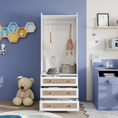 Eetkamerstoelen Set – Stoelen – Designstoelen – Zijstoelen – Kuipstoelen – 2 stuks Wit & Rood – Kunstleer Bekleding – Ergonomisch Comfort – Metal Frame