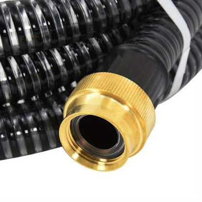 PVC Zuigslang – Tuinslang – Waterleiding – Irrigatieslang – Drainageslang – 10 Meter – Messing Koppelingen