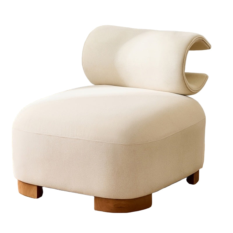 Chillstoel – Fauteuil – Relaxstoel – Zitzak – Loungestoel – Wit – Katoenen Vulling – Onderhoudsvriendelijke Stof