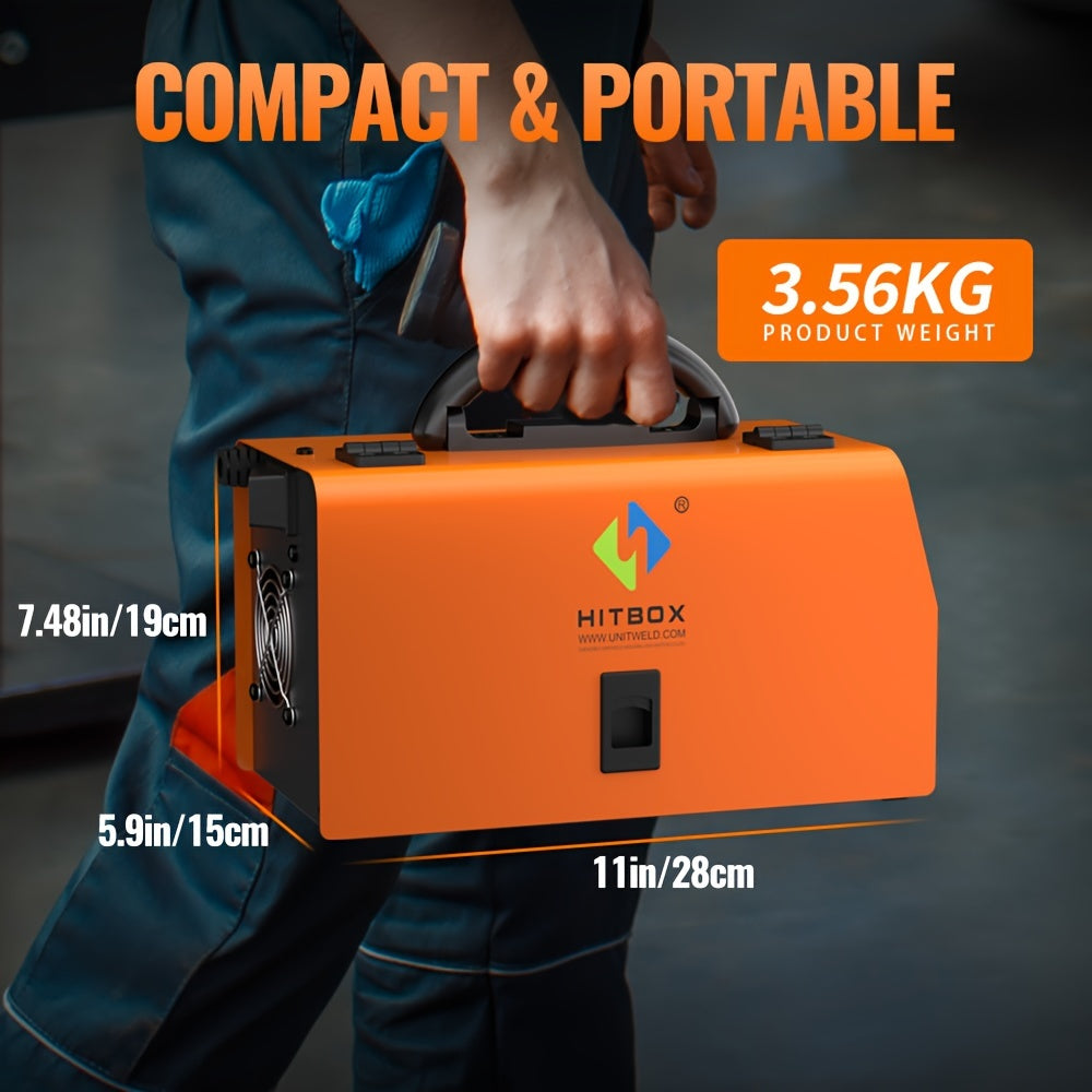 Lasapparaat – MIG Lasmachine – Elektrode Lasser – TIG Lasapparaat – Inverter Lasmachine – 3-in-1 Multifunctioneel – Compact En Draagbaar – 200A Max Lasstroom