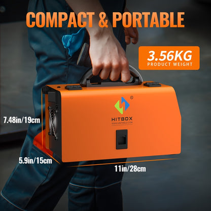 Lasapparaat – MIG Lasmachine – Elektrode Lasser – TIG Lasapparaat – Inverter Lasmachine – 3-in-1 Multifunctioneel – Compact En Draagbaar – 200A Max Lasstroom