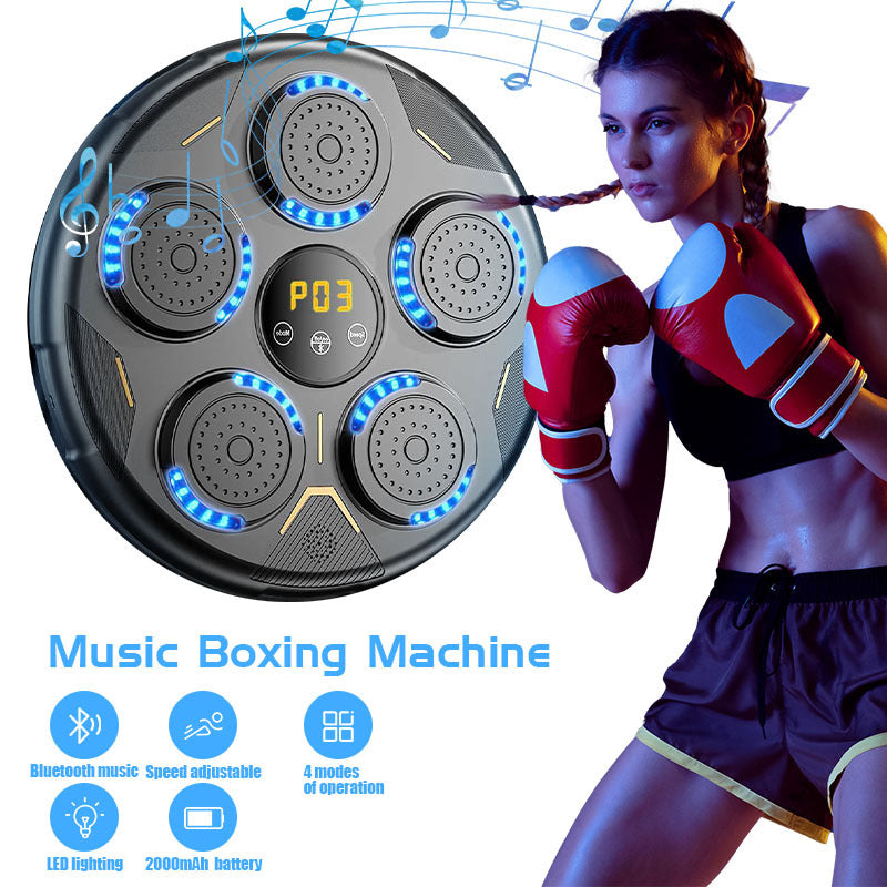 Bokszak – Boksmachine – Boxing Machine – Boxmachine – Boksbal – Interactieve Ritmetraining – Bluetooth Met LED-Verlichting