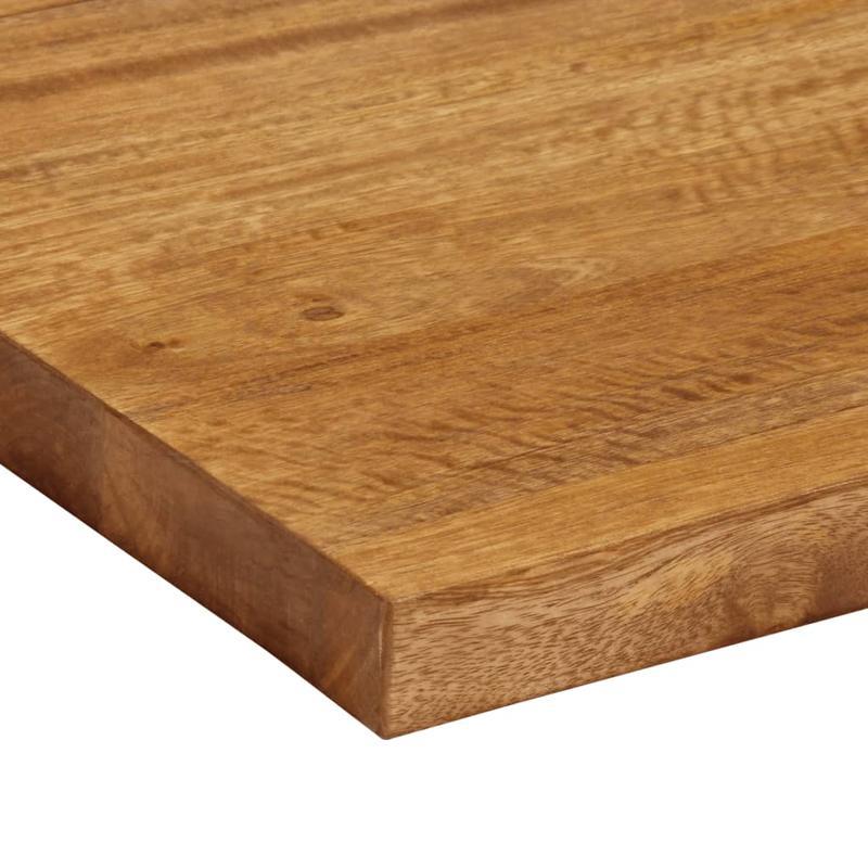 Tafelblad Mango Hout – Houten Tafelblad – Massief Mango – Bureaublad – Werkblad – Rechthoekig – 160x30x3,8 cm – Duurzaam & Stevig