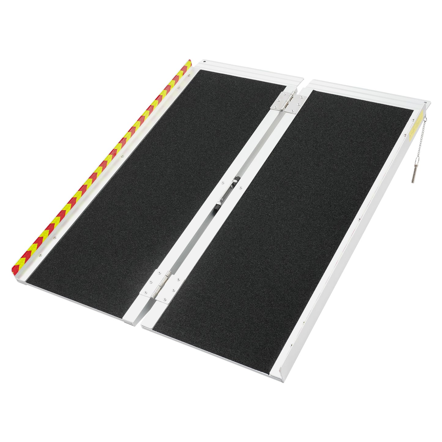 91.44cm Portable Ramp | Folding Handicap Ramp with Handle, Aluminum Alloy Material by NaMaSyo for Steps/Stairs/Scooter