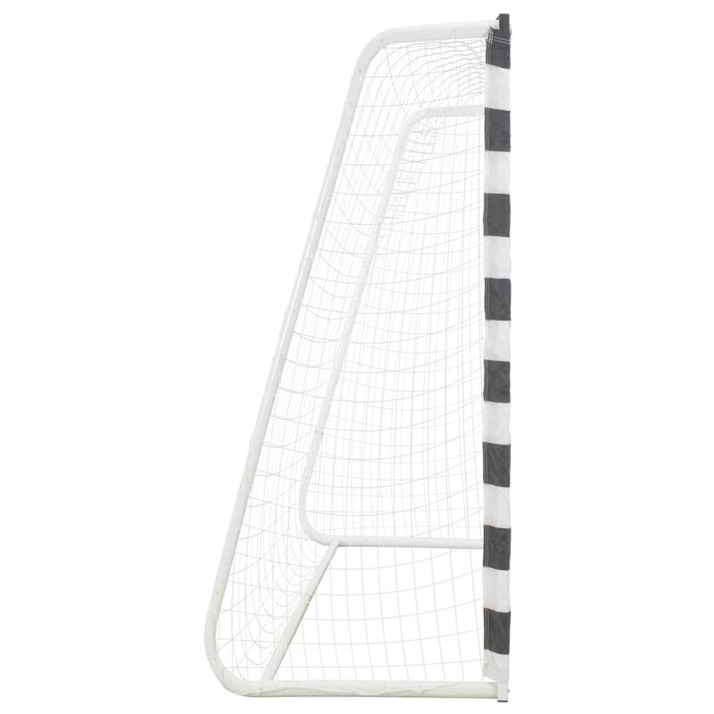 Voetbaldoel – Soccer Goal – Football Net – voetbalgoal – voetbaldoeltje – Metaal – 300x200x90 cm – Weerbestendig – Inclusief Bevestigingshaken