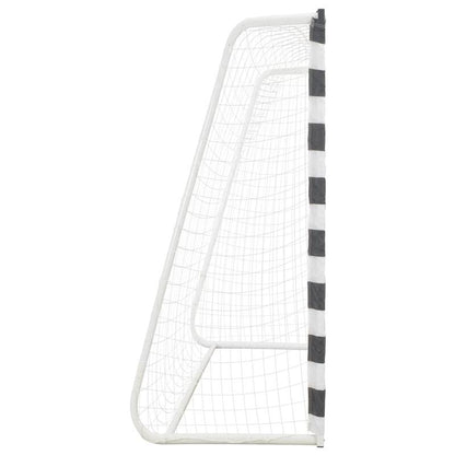 Voetbaldoel – Soccer Goal – Football Net – voetbalgoal – voetbaldoeltje – Metaal – 300x200x90 cm – Weerbestendig – Inclusief Bevestigingshaken