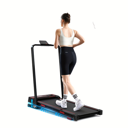 Loopband – Thuisloopband – Compact Loopband – Elektrische Loopband – Inklapbare Loopband – 1 Tot 12 Km/U – Elektrisch Verstelbare Helling