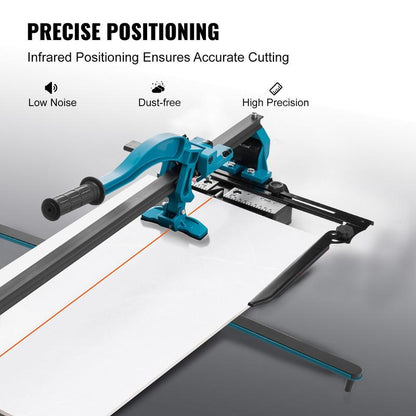 Tegelknipper 1200 mm – Tegelsnijder – Handmatige Tegelsnijder – Keramische Snijder – Porseleinen Tegelknipper – Tungsten Carbide Snijwiel – Infrarood Positionering