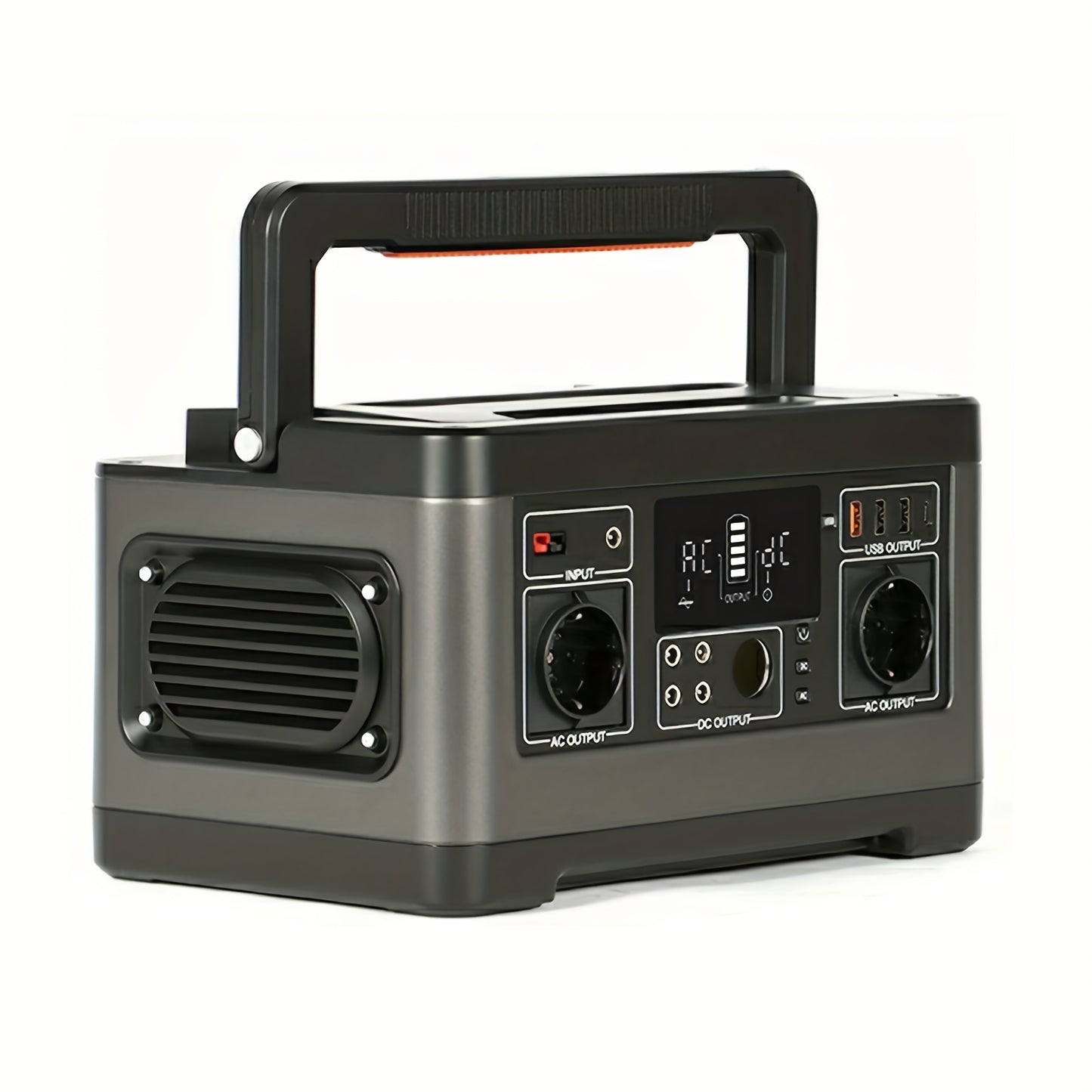 Draagbare Power Station – Mobiele Accu – Externe Batterij – Outdoor Generator – 500W Uitgang – 520Wh Lithium Batterij - QUORE