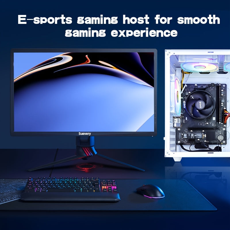 Gaming PC – Highperformance Pc – Gaming Computer – Compact Desktop – Moderne Desktop – AMD Ryzen 5 5600GT Processor – 16GB DDR4 RAM & 1000GB NVMe SSD
