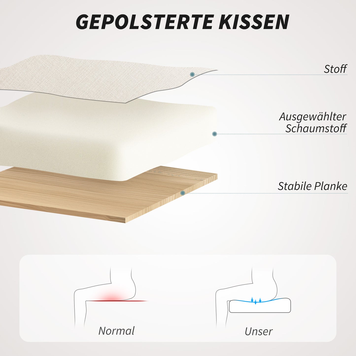 Bureaustoel – Bureaustoelen – Kantoorstoel – Office Chair – Bureaustoel – Linnen Bekleding – Verstelbare Zithoogte – Gouden Poten – Beige