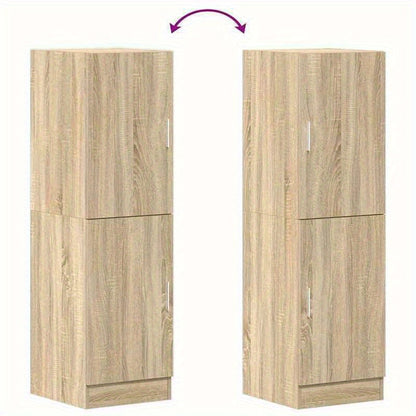 Keukenkastje – Keukenmeubel – Keukenonderkast – Opbergkast – Buffetkast – Sonoma Eiken – Houtmateriaal – Compact 38x41,5x131,5 cm