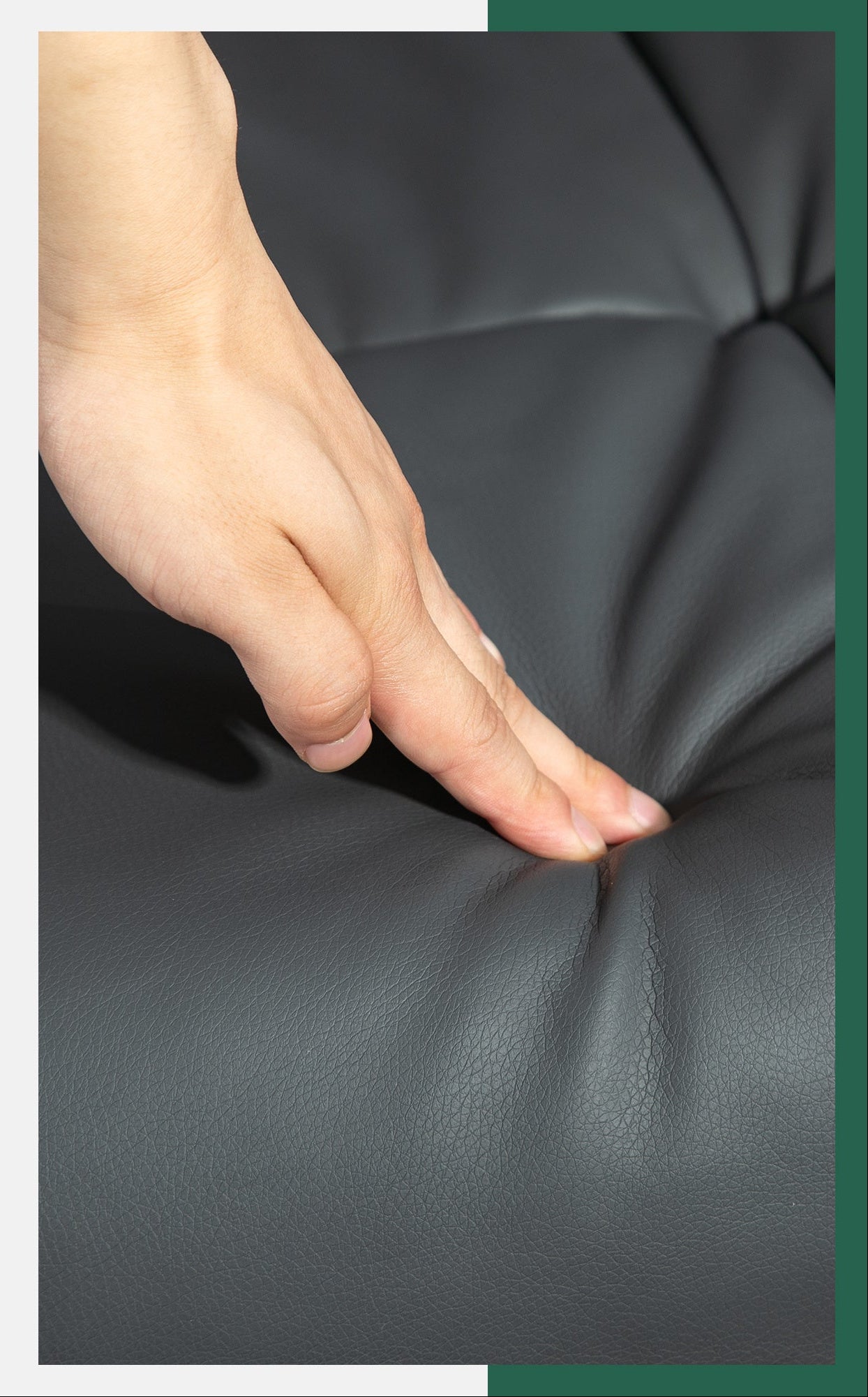 Relaxstoel – Fauteuil – Schommelstoel – Loungestoel – Voetbank – Kunstleer Bekleding – Verstelbare Rugleuning 145° – 360° Draaibaar – Opbergruimte Voetenbank – Ergonomisch Design – Roomwit