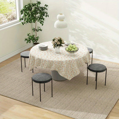 Küchenhocker 4-Er Set, Stapelbar, Samtoptik, Bis 100Kg, Stahlrahmen, 41.5 X 41.5 X 46 Cm, Dunkelgrau, Freizeitstuhl, Bequeme Wohnzimmermöbel, Multifunktionaler Sitz, Geeignet Für Wohnzimmer, Schlafzimmer, Esszimmer, Flur,