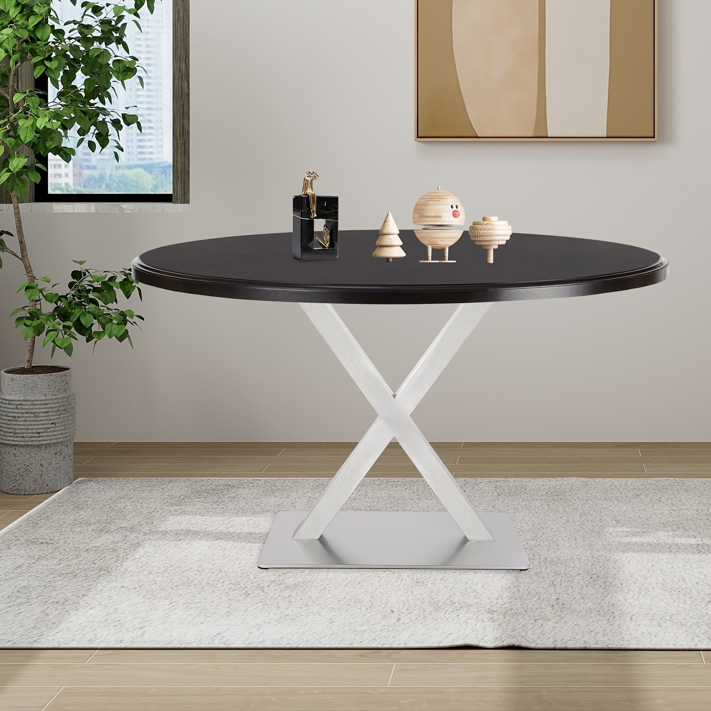 Tafelpoot – Tafelpootstandaard – X-poot – Verstelbare Tafelpoten – Industriële Tafelpoten – RVS 201 Staal – Belastbaar Tot 440 Kg – Hoogte 72 cm