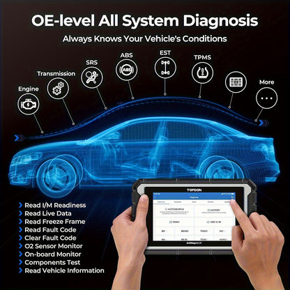 OBD2 Scanner BMW – Diagnoseapparaat – Foutcodelezer – Uitlezer – Systeemscanner – Volledige Systeemdiagnose – Batterijregistratie – CBS & EGS Reset