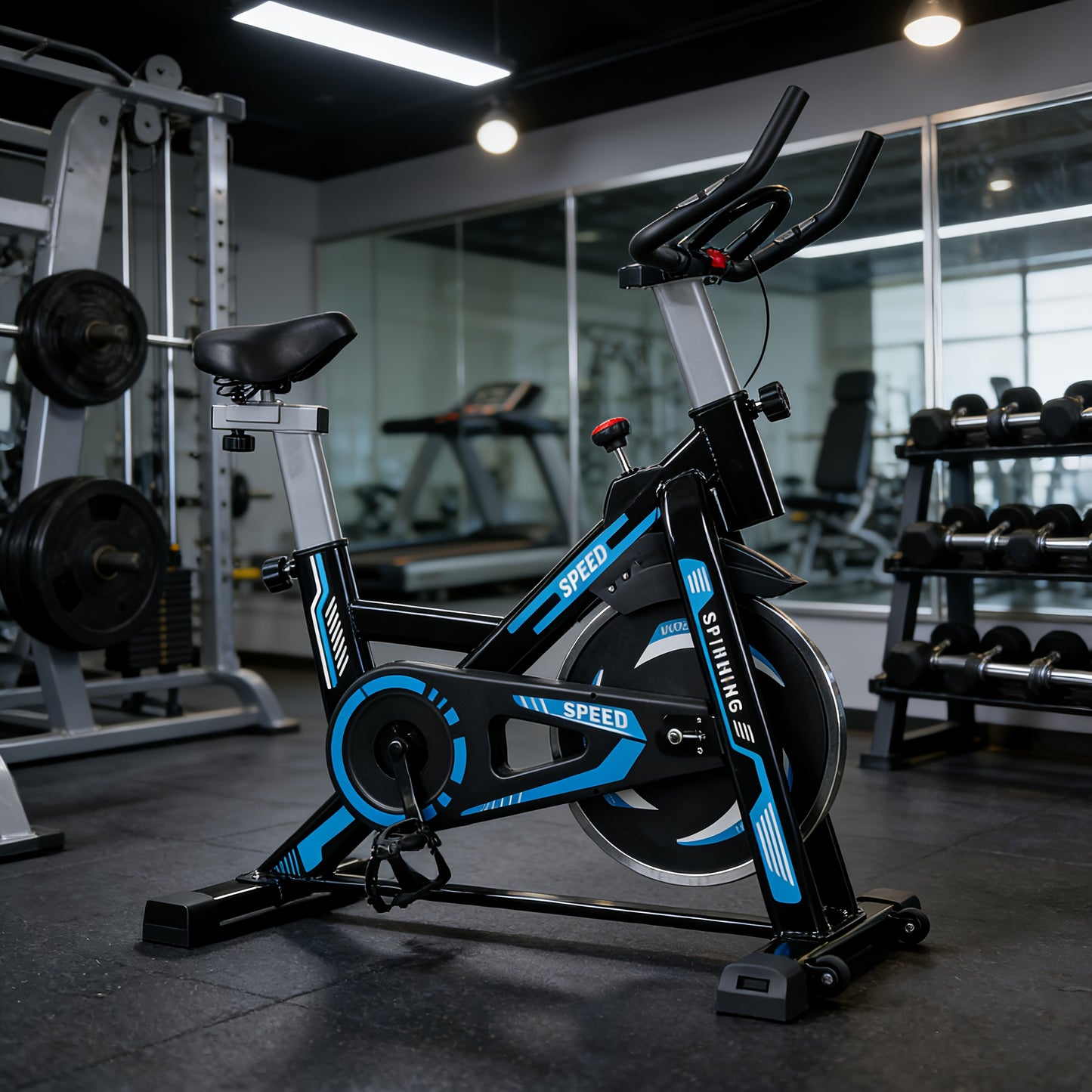 Indoor Cycling Bike – Hometrainer – Fitnessfiets – Exercise Bike – Stationary Bike – Compact Design – Stille Frictieweerstand