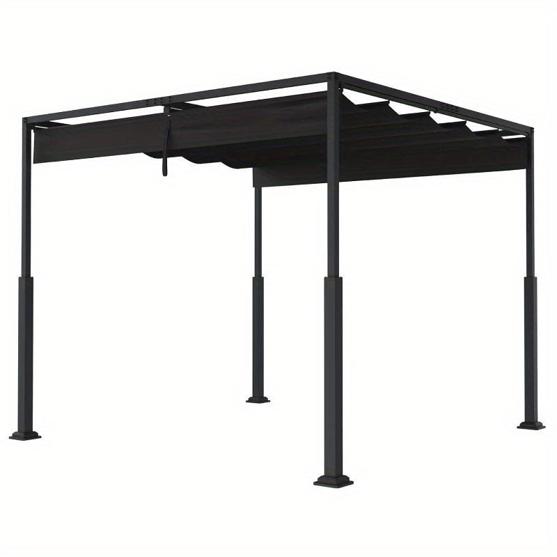 Pergola – Overkapping – Tuinoverkapping – Zonwering – Patio Overkapping – 3x3 Meter – Aluminium – Verstelbare Lamellen