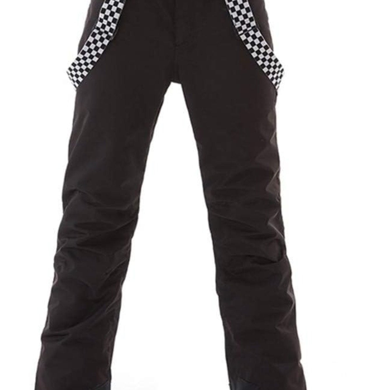 Winter Ski Broek Dames – Snow Pants – Snowboard Broek – Ski Legging – Winter Outdoor Broek – Winddicht – Warm – Verstelbare Afneembare Bretels – Zwart – 100% Polyester