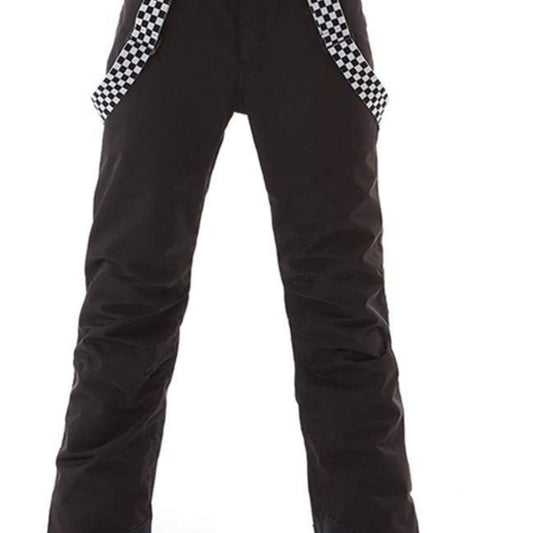Skibroek Dames – Wintersportbroek – Snowboardbroek – Sneeuwbroek – Ski Salopette – Winddicht – Warm Gevoerd – Verstelbare Bretels – Polyester