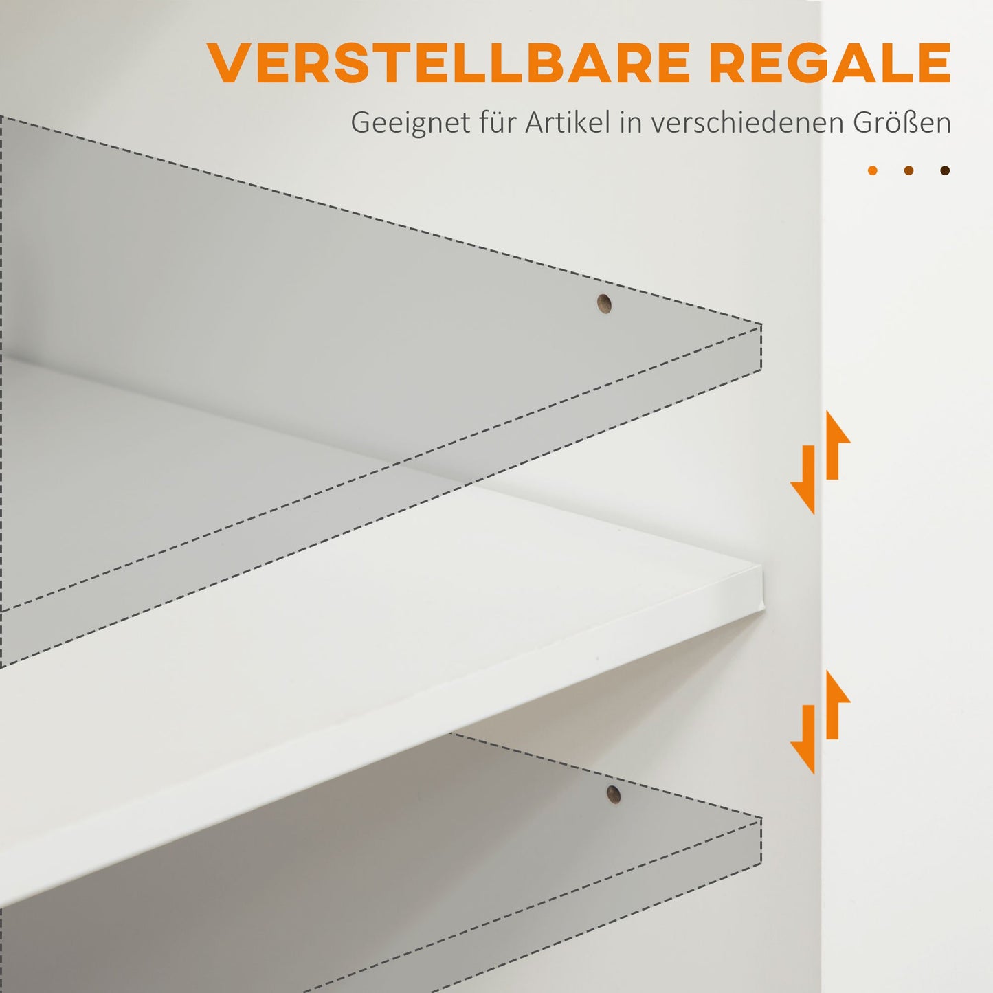Keukentrolley – Keukenkar – Serveerwagen – Opbergwagen – Keukenrek – Verstelbare Plank – Waterafstotend Rubber Werkblad – Mobiel Met Wieltjes – Wit – 109x40x89 cm
