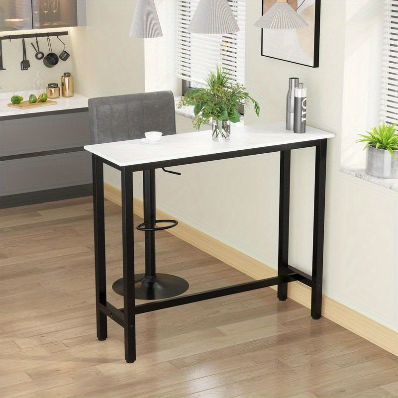 Bar furniture, perfect party/ reception furniture, suitable for restaurant, bar, living room, balcony, pub, cafe, Bar Table, Party Furniture, Classic Design, Stylish Furniture, Sturdy Base, Large Dining Table, Adjustable Tabl