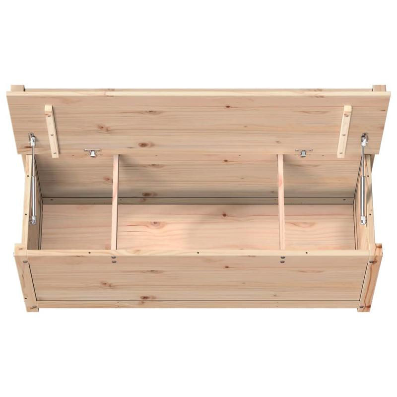 Houten Bank – Zitbank – Schoenenbank – Opbergbank – Halbank – Massief Dennenhout – Stevig En Ruim – Met Rugleuning