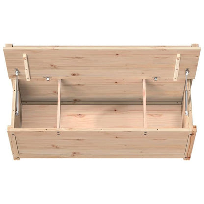 Houten Bank – Zitbank – Schoenenbank – Opbergbank – Halbank – Massief Dennenhout – Stevig En Ruim – Met Rugleuning