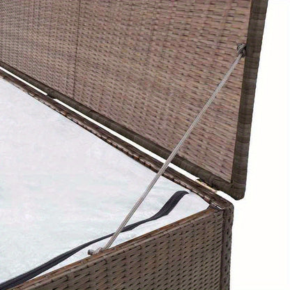 Opbergbox Tuin – Tuinkussenbox – Tuinkist – Buitenbox – Opbergkist – Extra Groot – Weerbestendig Kunststof – Open Deksel Voor Gemakkelijke Toegang