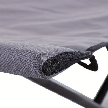 Campingbed – Reisbed – Veldbed – Opvouwbaar – Draagbaar – Stalen Frame – Weerbestendig Oxford – 193 x 125 x 40 cm – Max. 136 kg Belastbaar