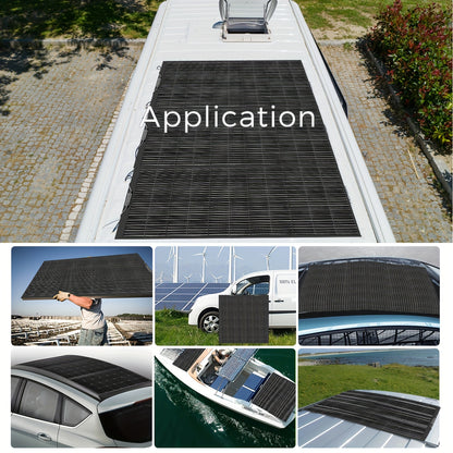 Zonnepaneel – Solar Panel – Zonnecellen – Zonnepaneel Set – Solar Module – 1000W Flexibel – Monokristallijn Silicium – Lichtgewicht Weerbestendig